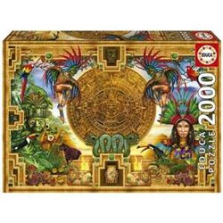 PUZZLE 2000 PIEZAS MONTAJE AZTECA MAYA