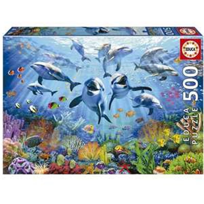 PUZZLE 500  PIEZAS FIESTA BAJO EL MAR