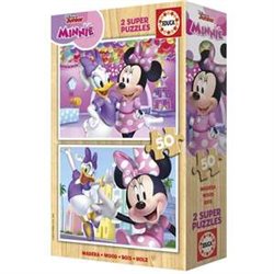 PUZZLE 2X50 PIEZAS MINNIE