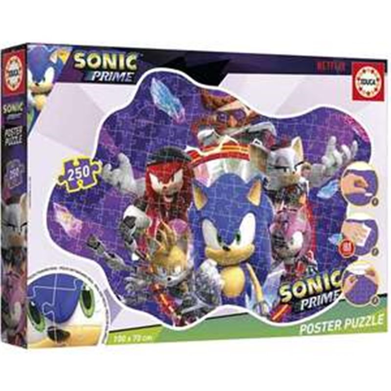 PUZZLE 250 PIEZAS SONIC PRIME "POSTER PUZZLE"