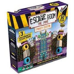 JUEGO ESCAPE ROOM EDICION FAMILIAR.INCLUYE 3 EMOCIONANTES DESAFIOS.