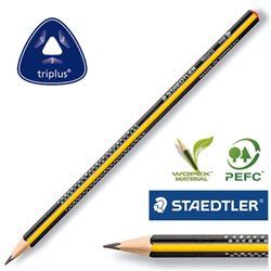 Lapiz Staedtler Triangular 183-HB, Triplus slim de wopex