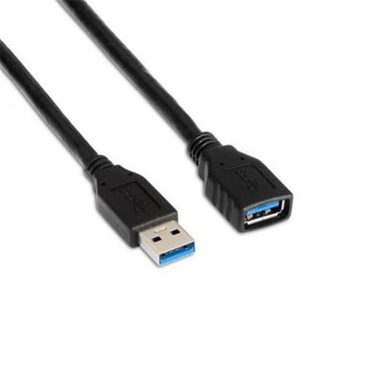 CABLE EXTENSOR USB(A) 3.0 A USB(A) 3.0 AISENS 1M NEGRO