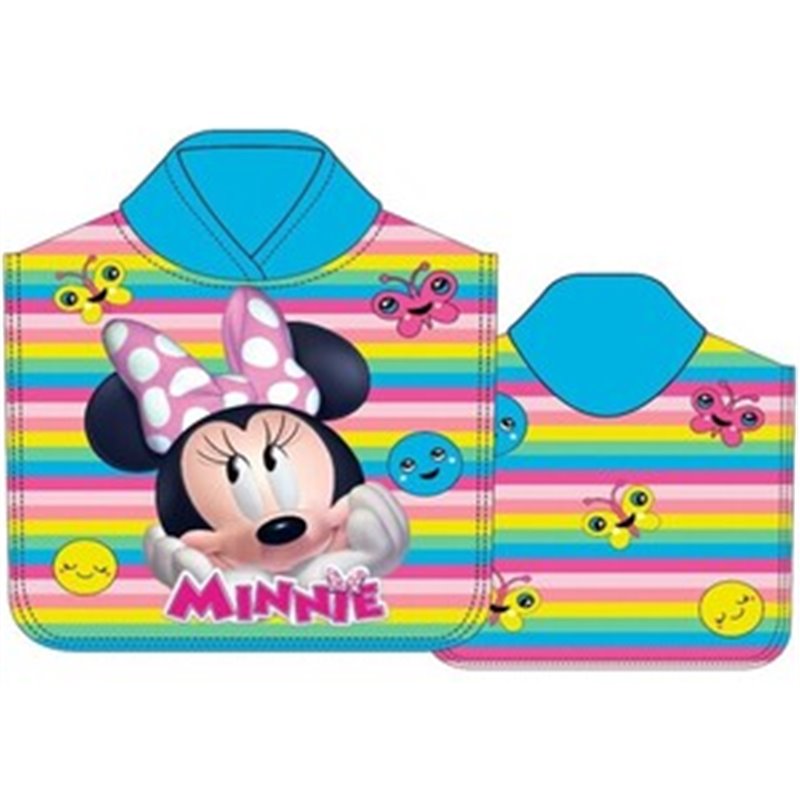 PONCHO TOALLA MINNIE 55X110 CM