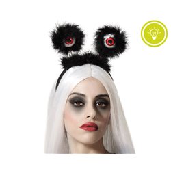 DIADEMA HALLOWEEN OJOS CON LUZ