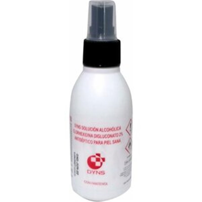 SOLUCION ALCOHOLICA CLORHEXIDINA DIGLUCONATO 2% CON PANTENOL 125ML