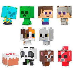 Figura intercambiable Minecraft 9,5cm surtido