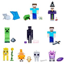 Figura Minecraft 8cm surtido