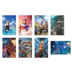 Set 8 tarjetas Final Fantasy X