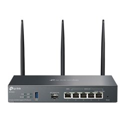 TP-Link Omada ER706W router inalámbrico Gigabit Ethernet Doble banda (2,4 GHz / 5 GHz) Negro