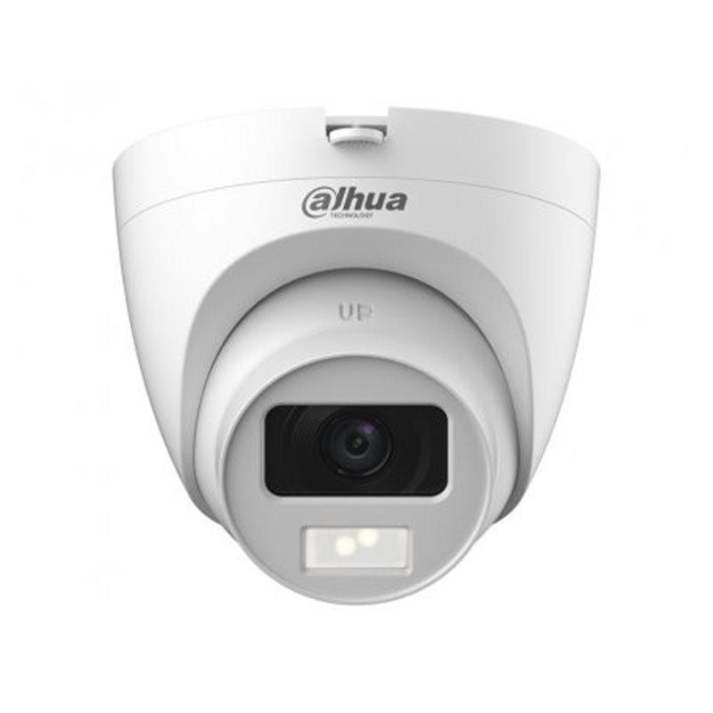 (DH-HAC-HDW1200CLQP-IL-A-0280B-S6) DAHUA CÁMARA HÍBRIDA TURRET HDCVI 2MP LUZ DUAL INTELIGENTE MICRO INTEGRADO 2.8MM