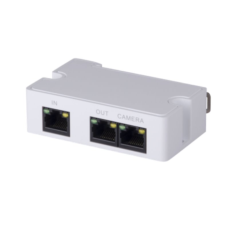 (PFT1300) DAHUA EXTENSOR POE + LAN 1 PUERTO CON SALIDA LOCAL, MAX 2UDS EN CASCADA