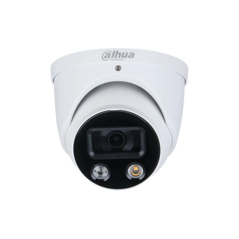 (DH-IPC-HDW3449HP-AS-PV-0280B-S3) DAHUA CÁMARA IP TURRET WIZSENSE SERIE 3 4MP CON INTELIGENCIA ARTIFICIAL PAL FULL-COLOR SOPORTA