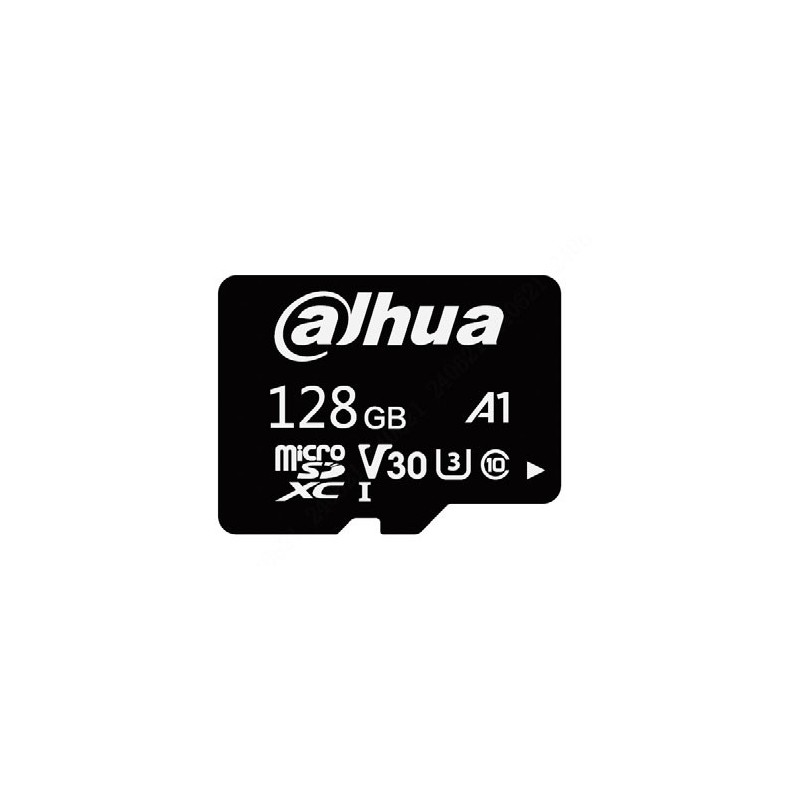 DAHUA MICROSD 128GB, ENTRY LEVEL VIDEO SURVEILLANCE MICROSD CARD, READ SPEED UP TO 100 MB/S, WRITE SPEED UP TO 50 MB/S, SPEED CL