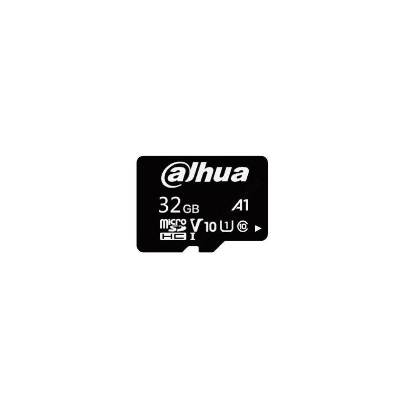 DAHUA MICROSD 32GB, ENTRY LEVEL VIDEO SURVEILLANCE MICROSD CARD, READ SPEED UP TO 100 MB/S, WRITE SPEED UP TO 30 MB/S, SPEED CLA