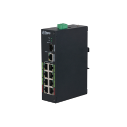 (DH-LR2110-8ET-120) DAHUA SWITCH INDUSTRIAL 8 PUERTOS EPOE