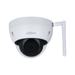 (DH-IPC-HDBW1430DEP-SW-0280B) DAHUA CÁMARA IP DOMO ANTIVANDÁLICA 4MP H265 DOBLE LED IR PAL WI-FI 2.8MM