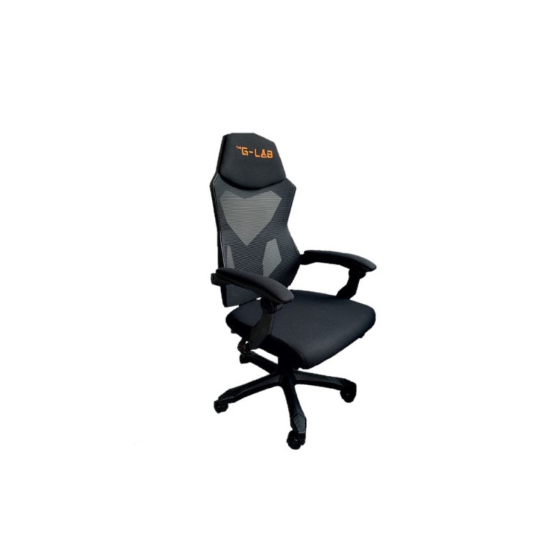 The G-Lab KS-RHODIUM-A silla para videojuegos Silla para videojuegos universal Asiento acolchado Negro