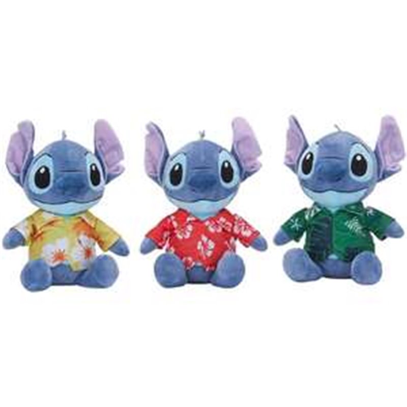 PELUCHE STITCH EN HAWAIIAN 30 CM - MODELOS SURTIDOS