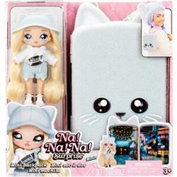 MINI MOCHILA + MUÑECA KHLOE KITTY NA! NA! NA! SURPRISE