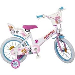 BICICLETA PAW PATROL NIÑA 16"  5/6 AÑOS