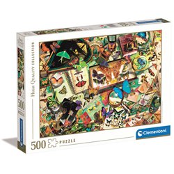 Puzzle Coleccion de Mariposas 500pzs