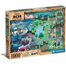 Puzzle 101 Dalmatas Disney 1000pzs