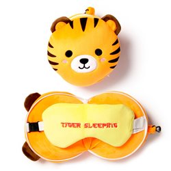 Almohada viaje antifaz Tigre Adoramals Relaxeazzz