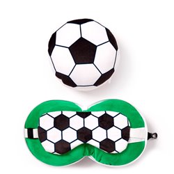 Almohada viaje antifaz Futbol Relaxeazzz