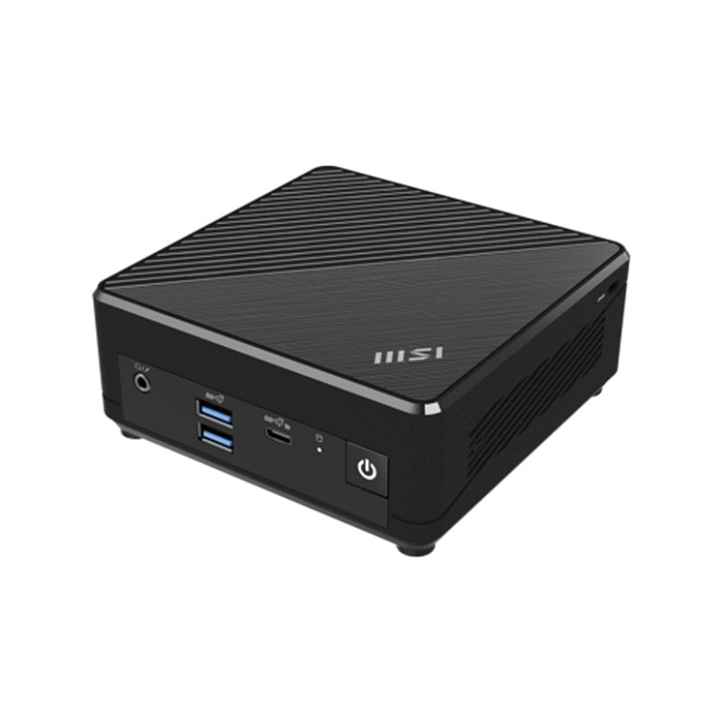 MSI Cubi N ADL-040XEU 0,69 l tamaño PC Negro N100