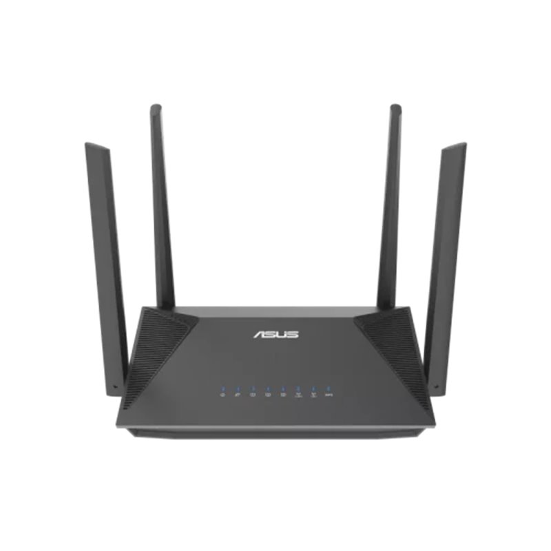 ASUS RT-AX52 AX1800 AiMesh router inalámbrico Gigabit Ethernet Doble banda (2,4 GHz / 5 GHz) Negro