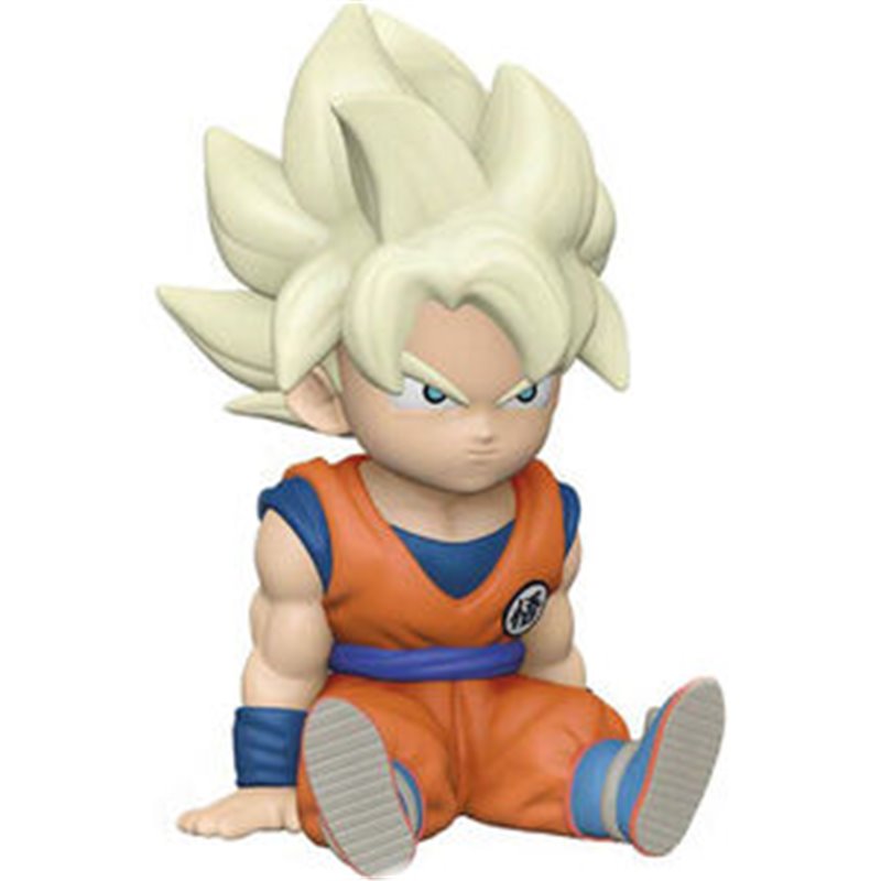 FIGURA HUCHA SON GOKU SUPER SAIYAN DRAGON BALL SUPER 15CM