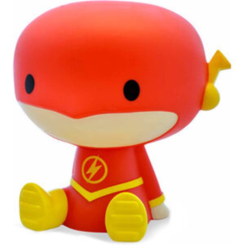 FIGURA HUCHA FLASH CHIBI LA LIGA DE LA JUSTICIA DC COMICS 15CM