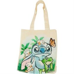 BOLSA SHOPPING PRIMAVERA STITCH DISNEY LOUNGEFLY 35CM