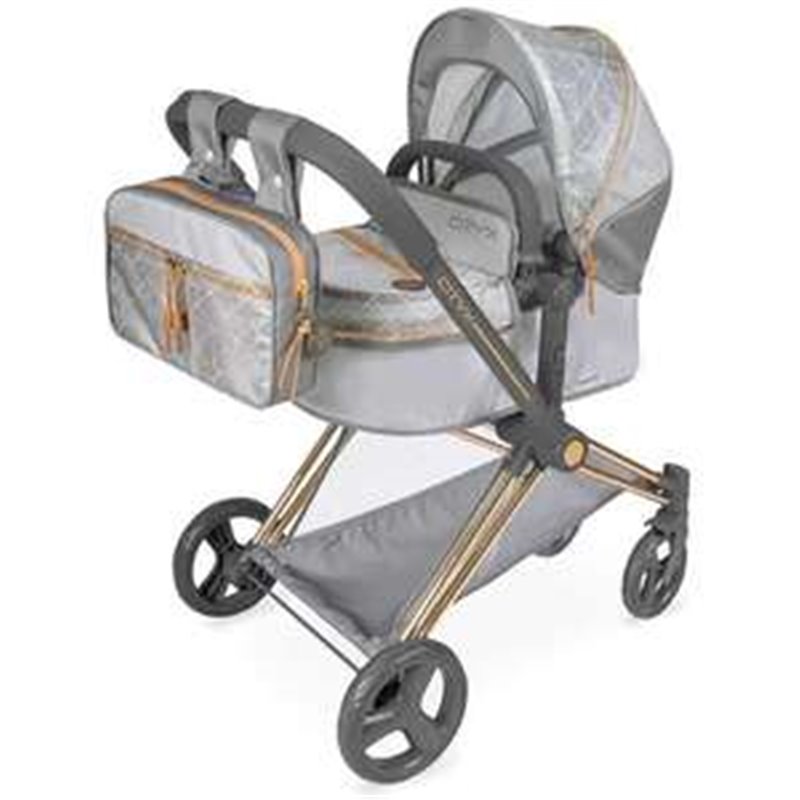 COCHE DE MUÑECA 3X1 PLEGABLE CITYX PARA MUÑECAS DE HASTA 50 CM 38X65X73 CM