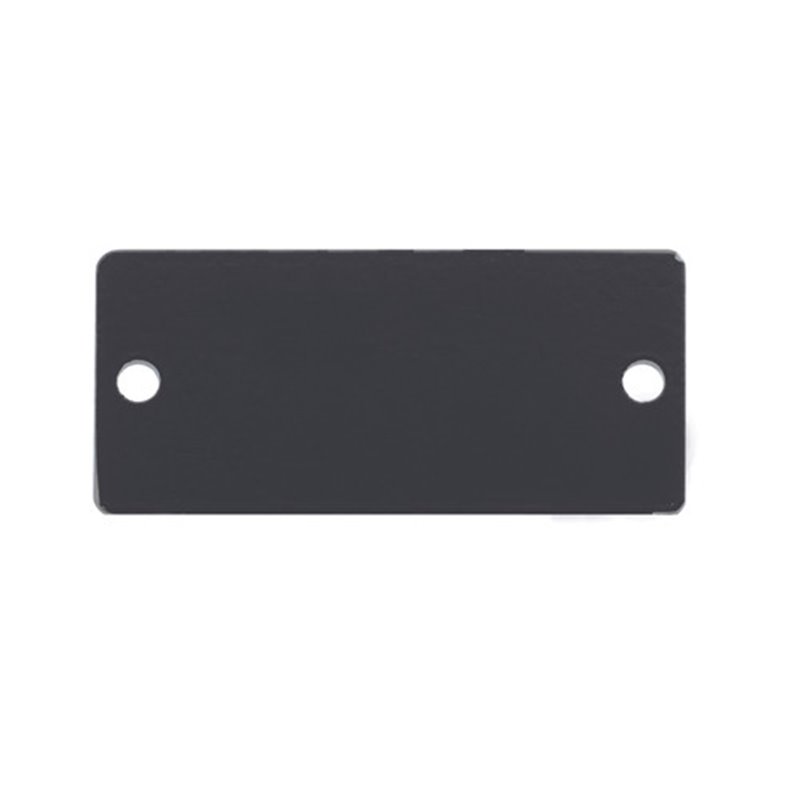 KRAMER WALL PLATE INSERCION - TAPA CIEGA PARA FRAME, WP-RK**, OWB-X. COLOR GRIS (W-BLANK(G))