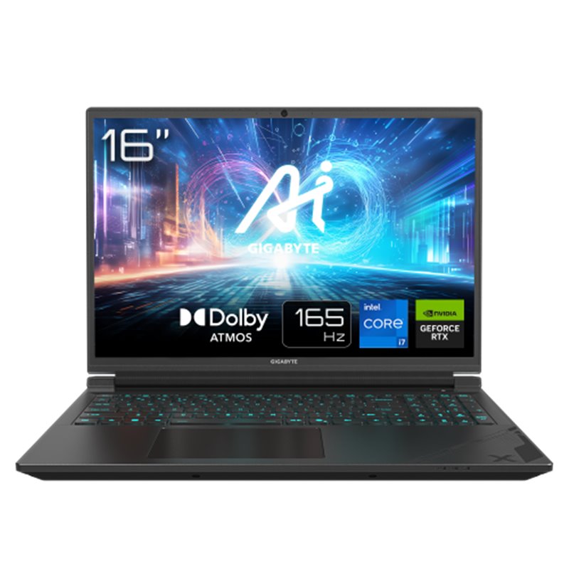 Gigabyte G6X 9KG-43ES864SD ordenador portatil Portátil 40,6 cm (16") WUXGA Intel® Core™ i7 i7-13650HX 32 GB DDR5-SDRAM 1 TB SSD 