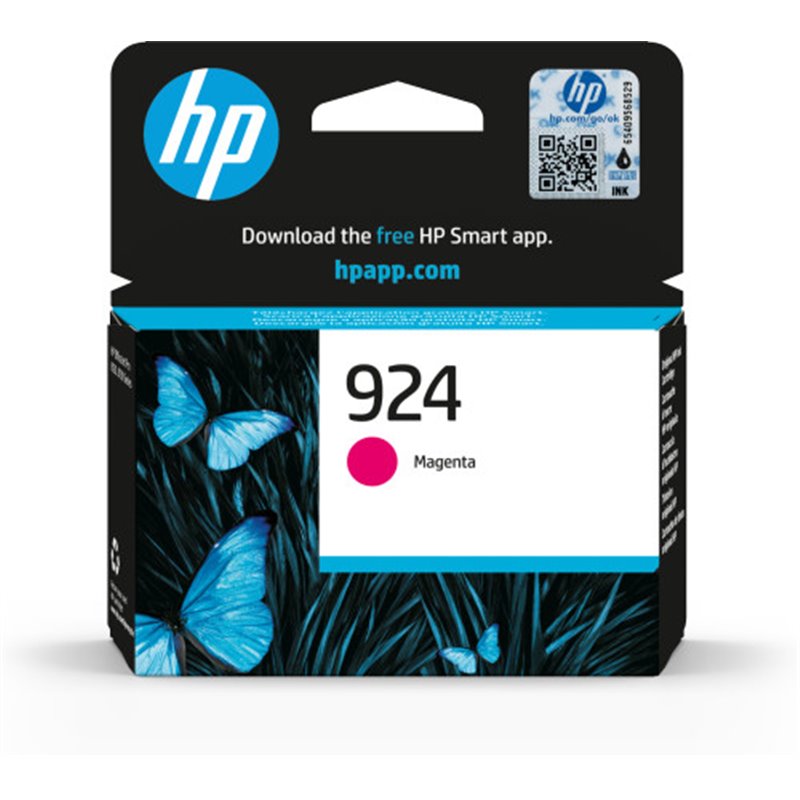 HP Cartucho de Tinta Original 924 magenta