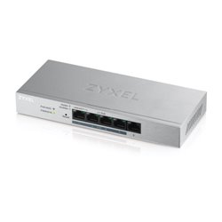 Zyxel GS1200-5HP v2 Gestionado Gigabit Ethernet (10/100/1000) Energía sobre Ethernet (PoE) Gris