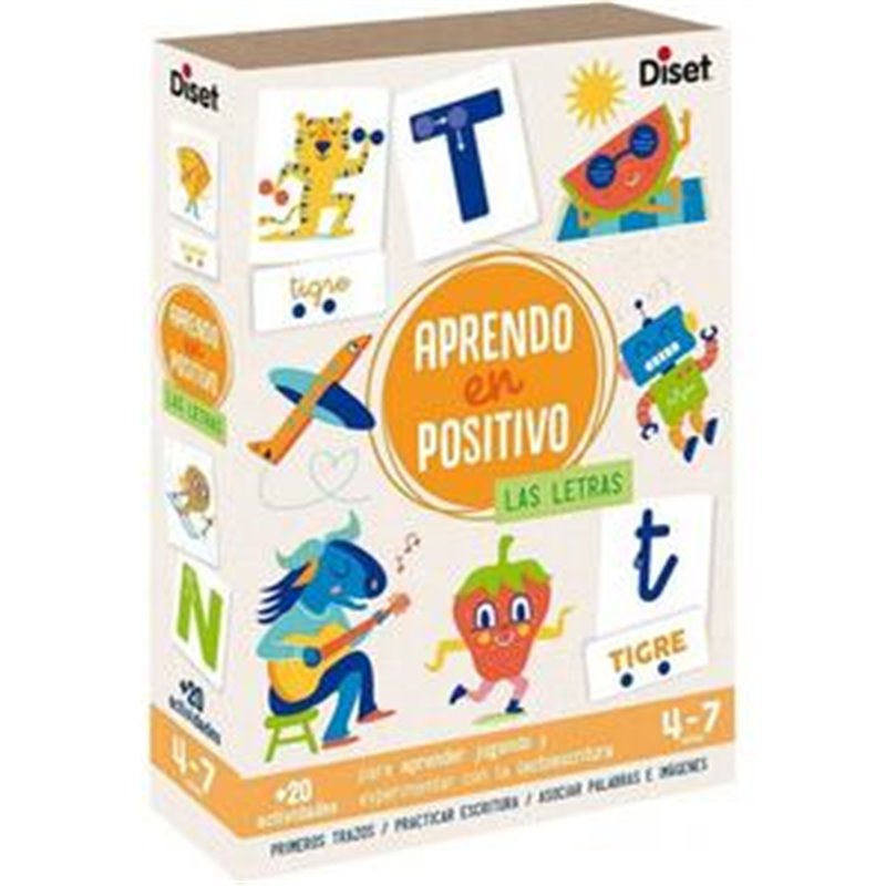 JUEGO APRENDO EN POSITIVO LETRAS