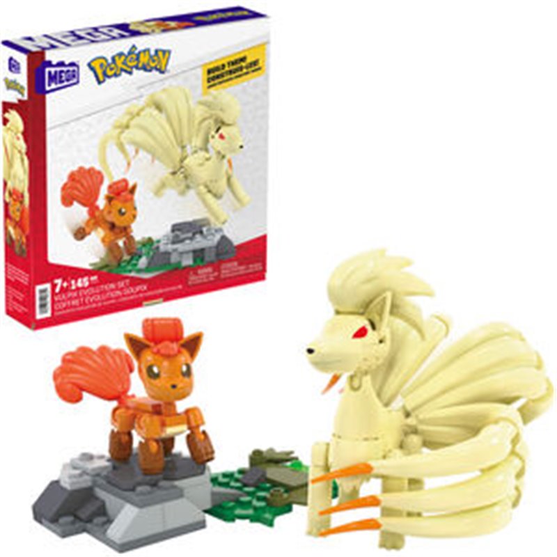 MEGA CONSTRUX EVOLUCION VULPIX POKEMON