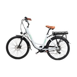 YOUIN EBIKE YOU-RIDE LOS ANGELES - PASEO - RUEDA 26” - BAT. EXTRAIBLE -BLANCO