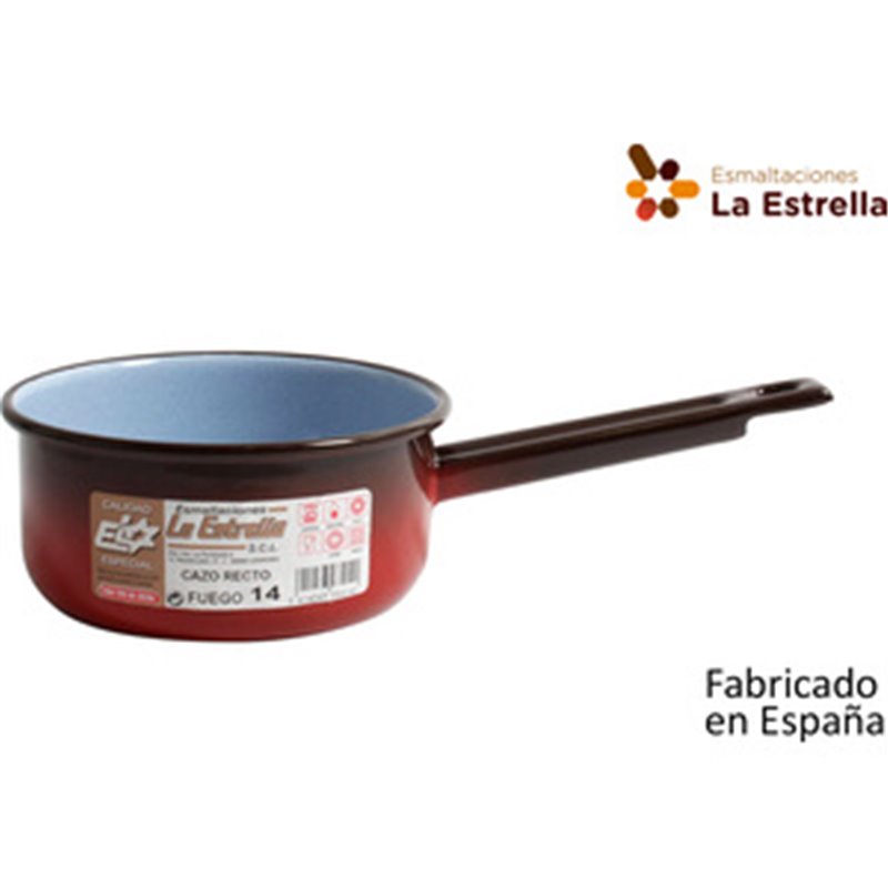 CAZO RECTO 14CM - 1L FUEGO