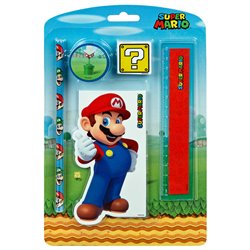 Set papeleria Super Mario Bros