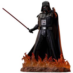 Estatua Darth Vader Premier Collection Obi-Wan Kenobi Star Wars 28cm