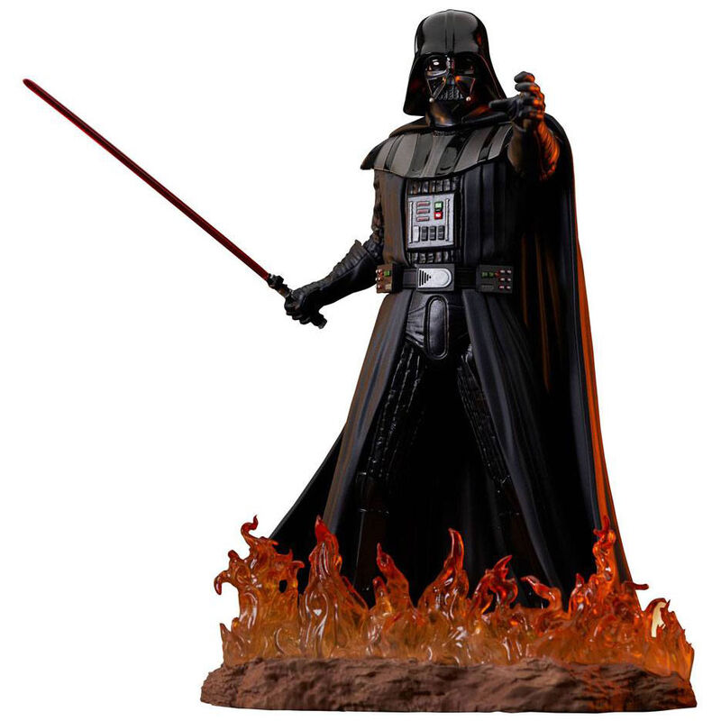 Estatua Darth Vader Premier Collection Obi-Wan Kenobi Star Wars 28cm