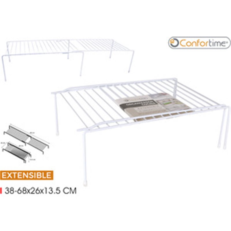 ORGANIZADOR COCINA 38-68X26X13.5CM CONFORTIME