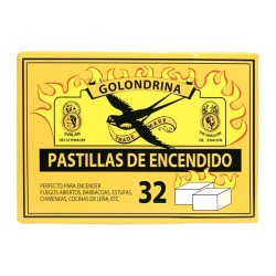 PASTILLAS DE ENCENDIDO 32 UNIDADES