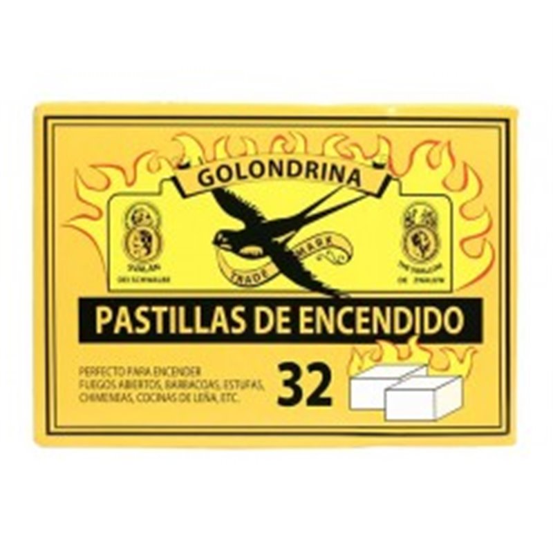 PASTILLAS DE ENCENDIDO 32 UNIDADES