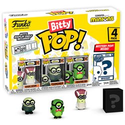 Blister 4 figuras Bitty POP Minions Series 2